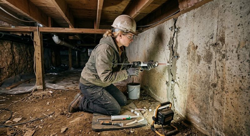 Basement Foundation Repair in Ellenton, FL