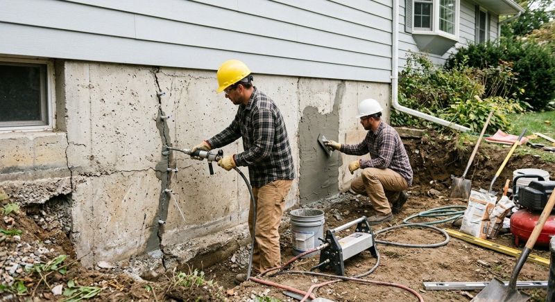 Basement Foundation Repair in Riverview, FL