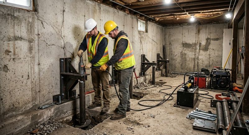 Basement Stabilization in Parrish, FL