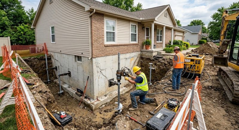 Building Foundation Repair in Parrish, FL