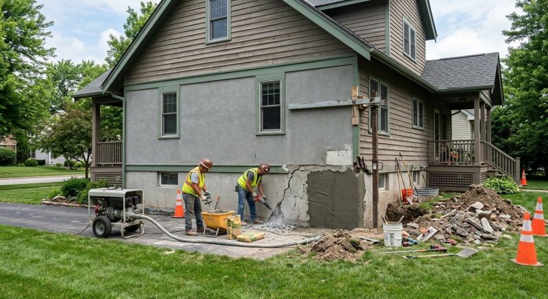 Building Foundation Repair in Sun City Center, FL