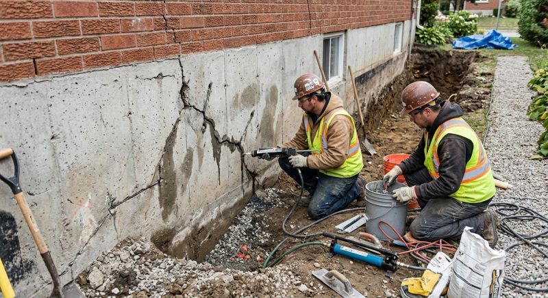 Cracked Foundation Repair in Bradenton, FL