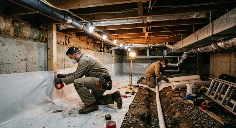 Crawl Space Leveling in Parrish, FL