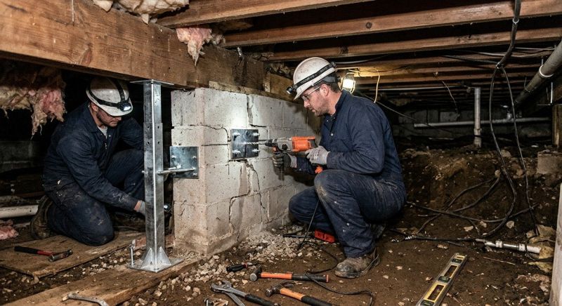 Crawlspace Foundation Repair in Parrish, FL