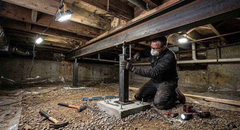 Crawlspace Structural Repair in Parrish, FL