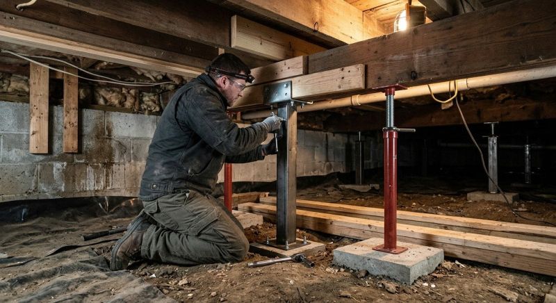 Crawlspace Structural Repair in Parrish, FL