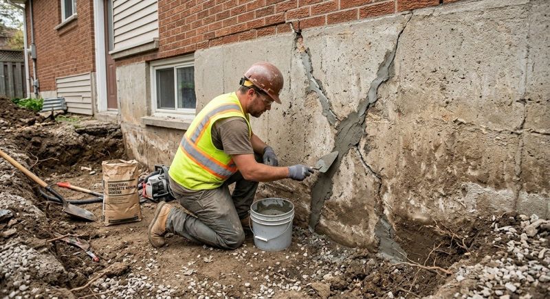 Foundation Crack Repair in Apollo Beach, FL