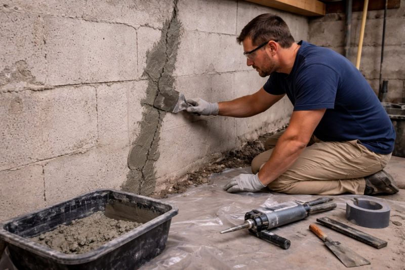 Foundation Crack Repair in Manatee County, FL