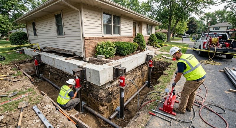 Foundation Jacking in Bradenton, FL