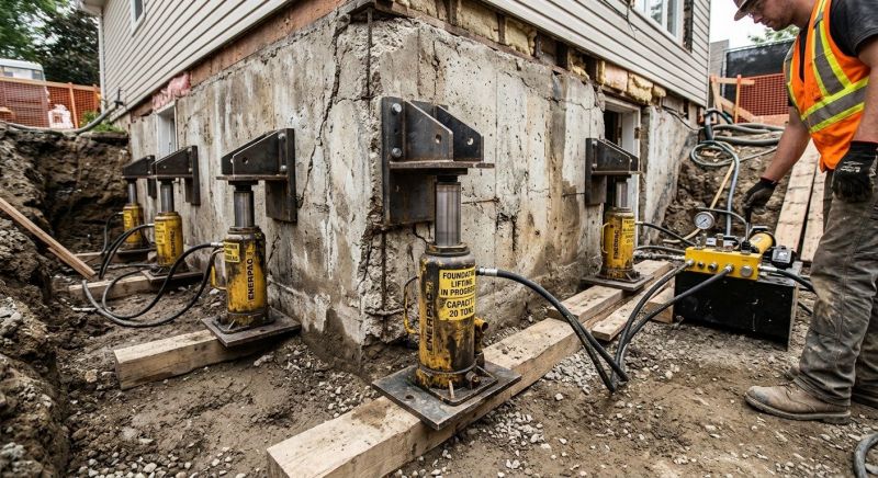 Foundation Jacking in Sarasota County, FL