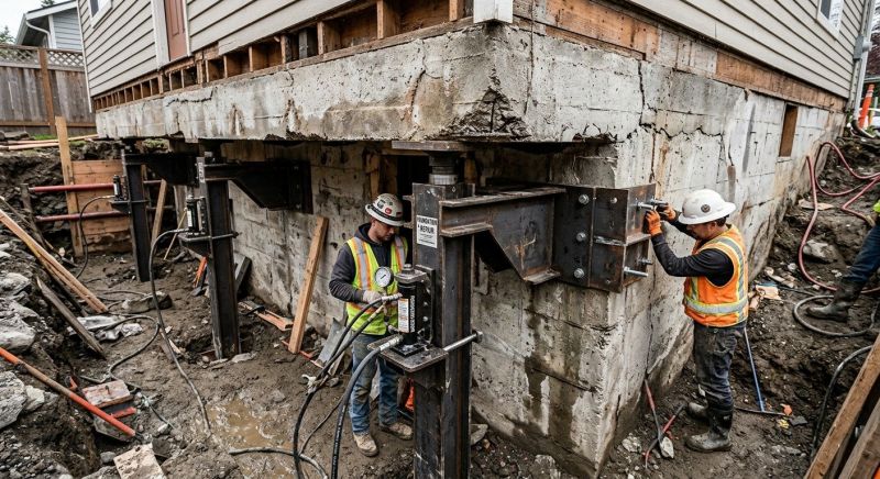 Foundation Lifting in Saint Petersburg, FL