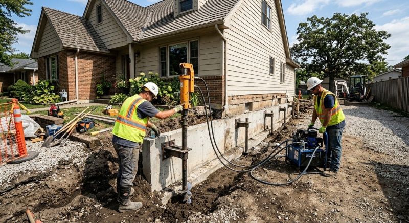 Foundation Stabilizing in Parrish, FL