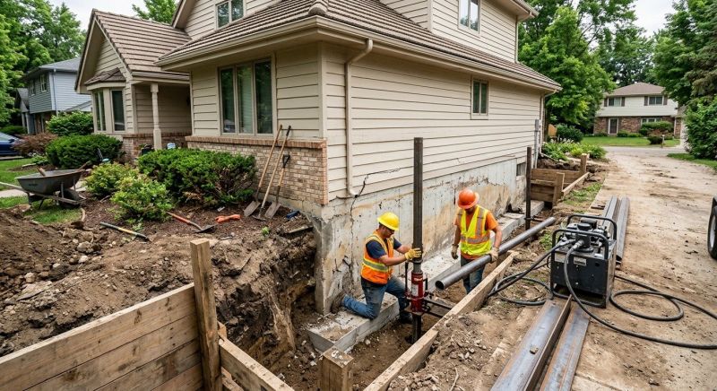 House Foundation Repair in Parrish, FL