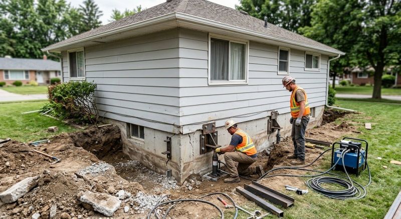 House Foundation Repair in Sun City Center, FL