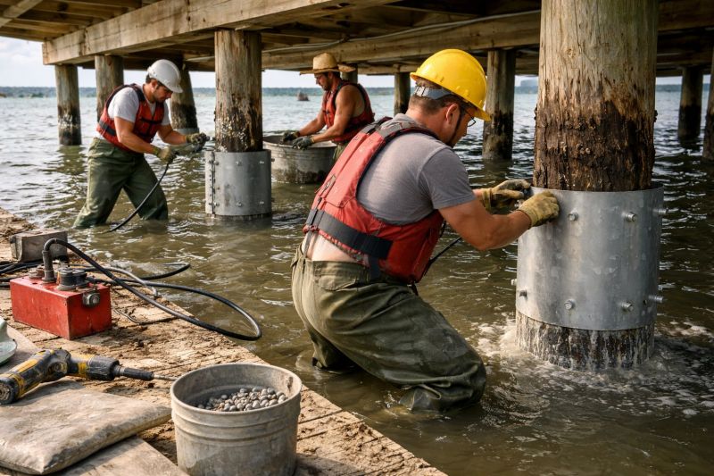Piling Repair in Ruskin, FL