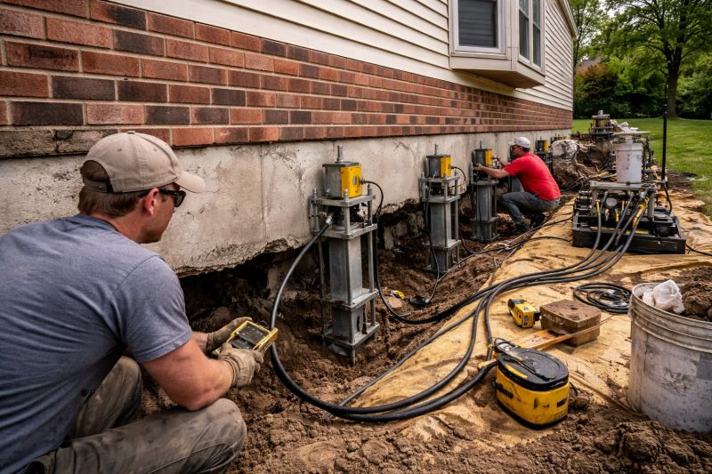 Settling Foundation Service in Ruskin, FL