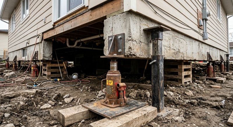 Sinking Foundation Lifting in Parrish, FL