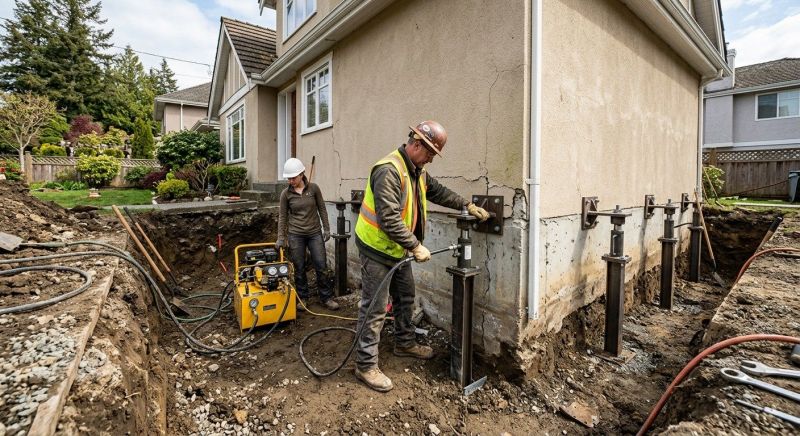 Sinking Foundation Repair in Apollo Beach, FL