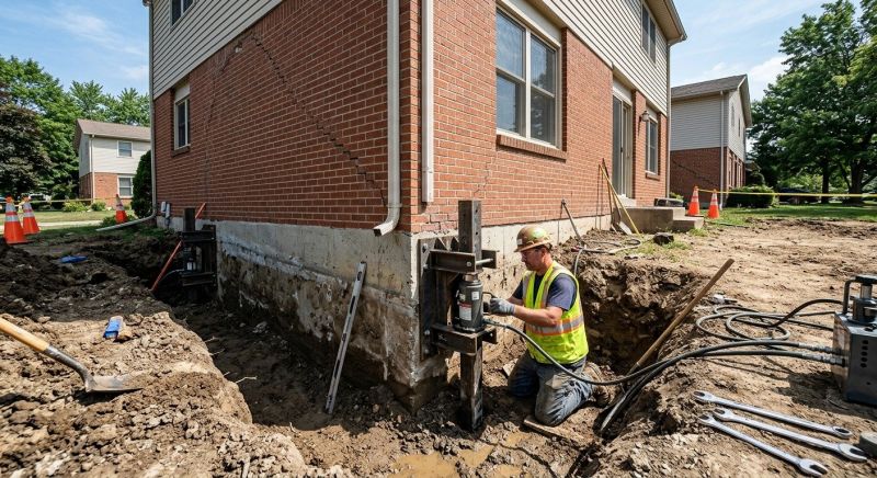 Sinking Foundation Repair in Apollo Beach, FL