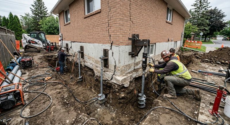 Sinking Foundation Repair in Bradenton, FL