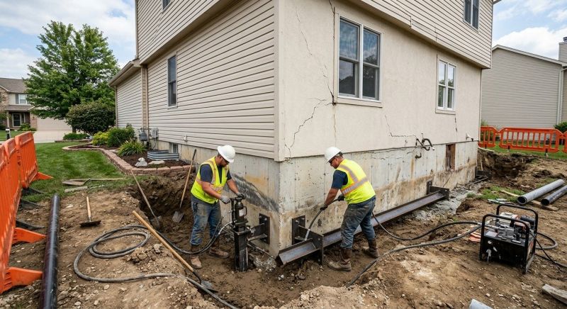 Sinking Foundation Repair in Ruskin, FL