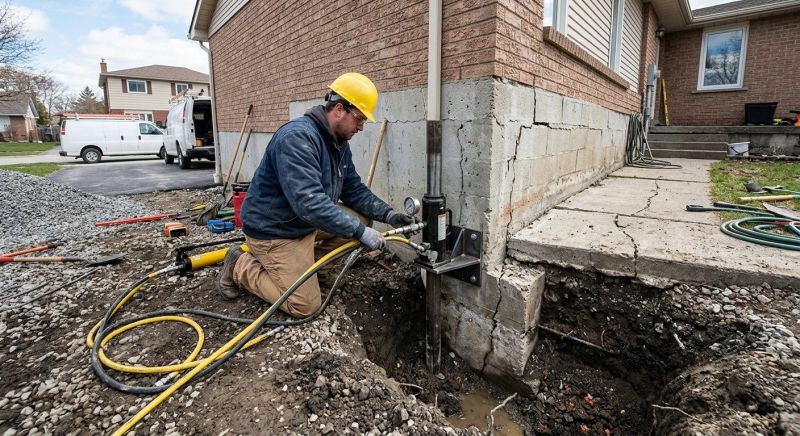 Sinking Foundation Repair in Sun City Center, FL