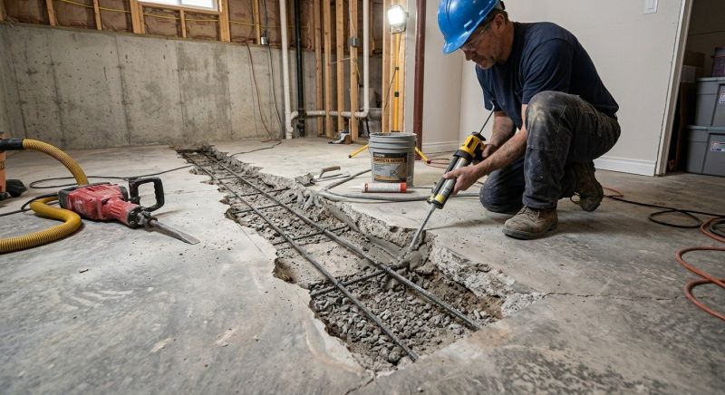 Slab Foundation Repair in Parrish, FL