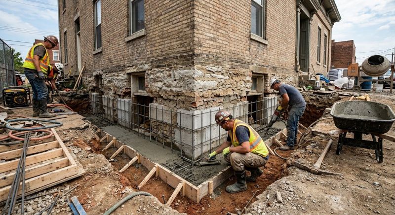 Structural Underpinning in Parrish, FL